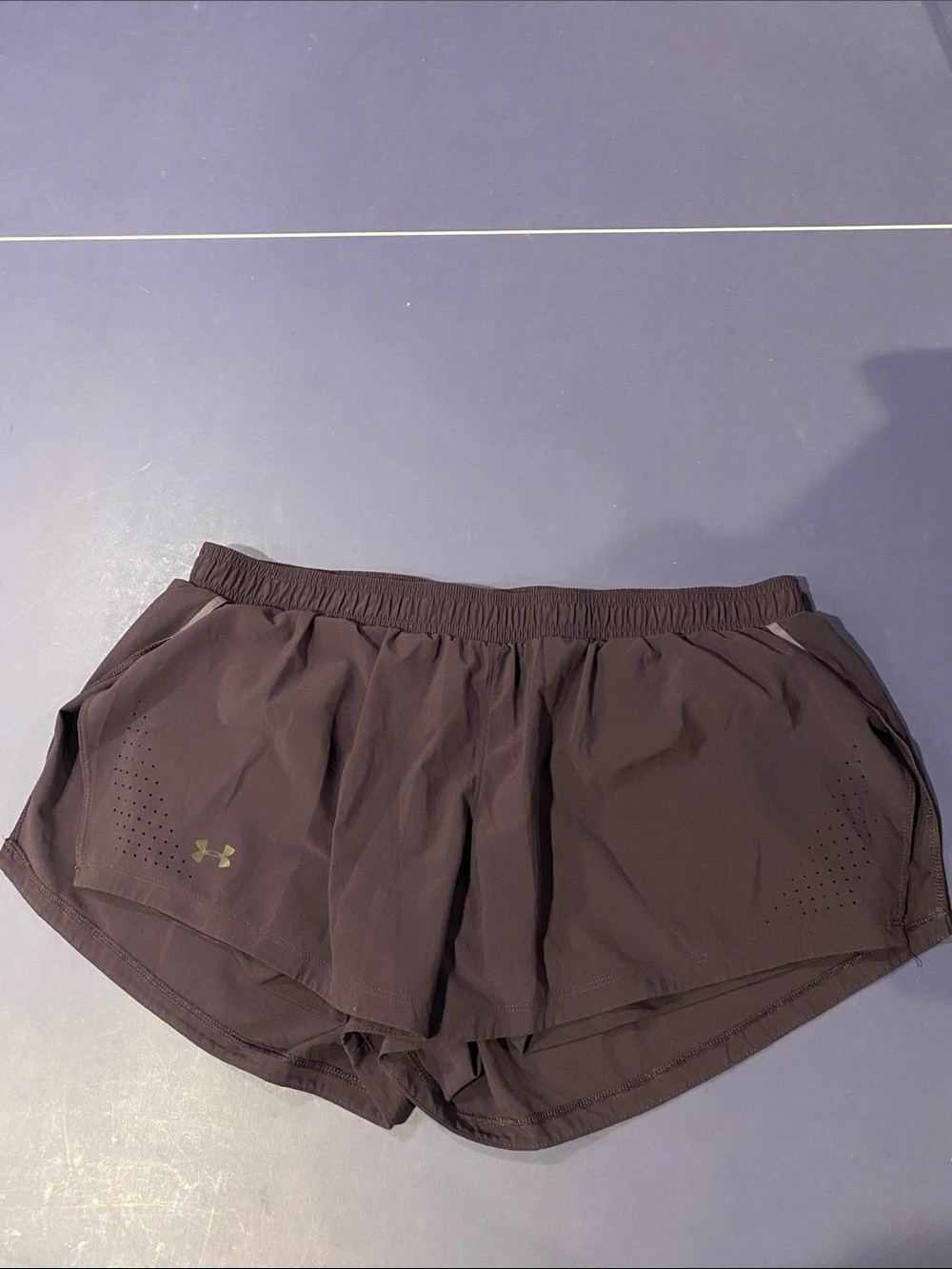 Under Armour Women's Dark Purple Athletic Shorts